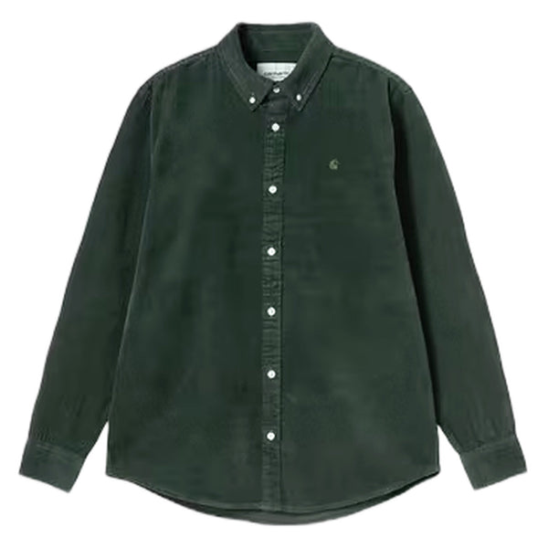 Camicia Carhartt Wip L/S Madison Cord Shirt - Sycamore Tree - Camicie di Carhartt Wip | Francis Concept