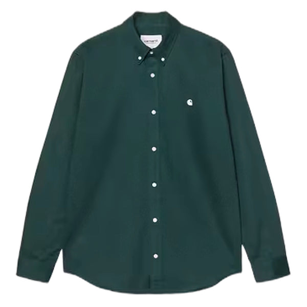 Camicia Carhartt Wip L/S Madison Shirt - Dark Fir / Wax - Camicie di Carhartt Wip | Francis Concept