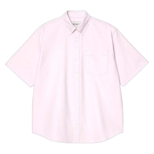 Camicia Carhartt Wip S/S Braxton Shirt - Gentle Purple / Wax