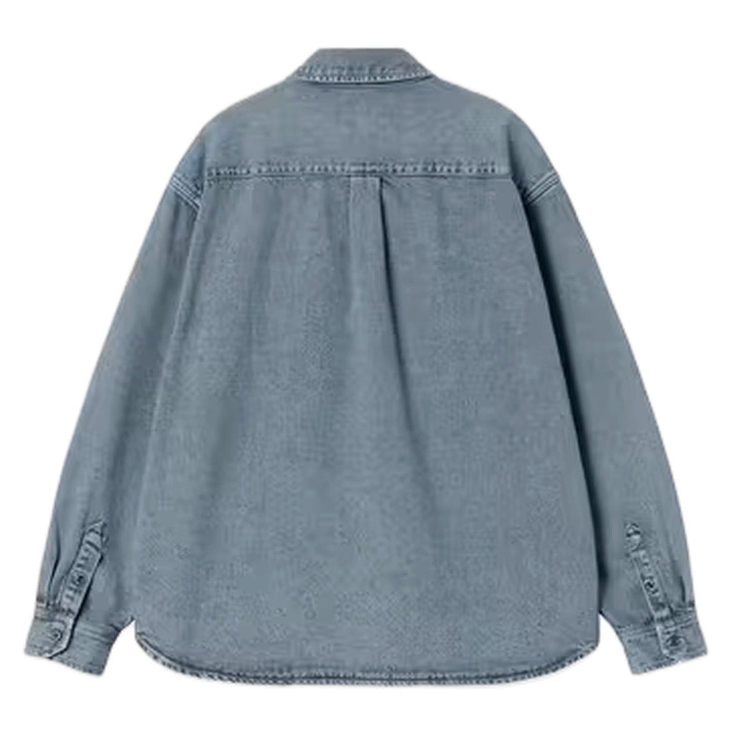 Camicia Carhartt Wip Tigan Shirt Jacket - Black / Blue Fog Garment Dyed - Camicie di Carhartt Wip | Francis Concept