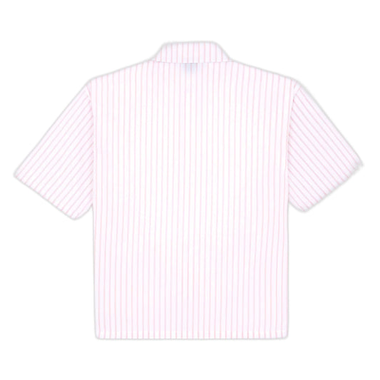Camicia Dickies Venedocia Stripe Shirt SS - White-Francis Concept