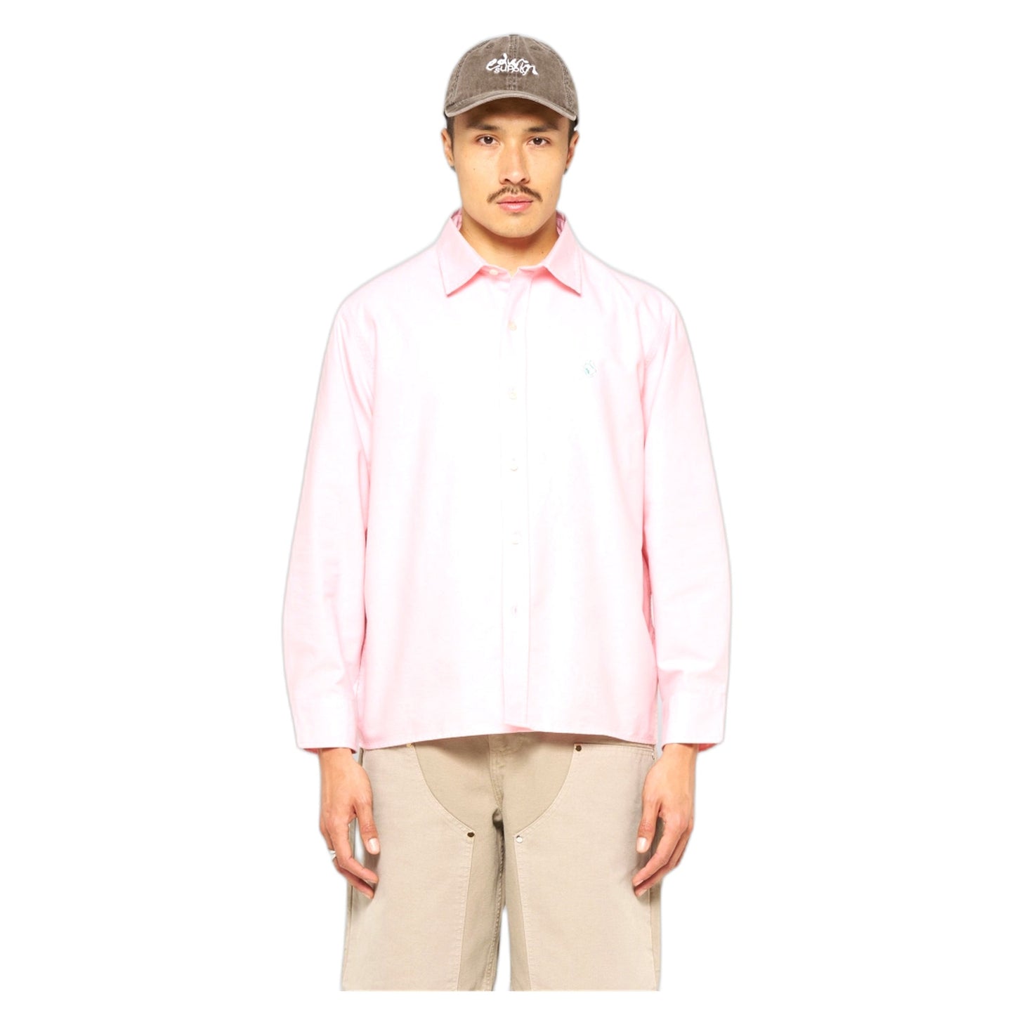 Camicia Edwin Big OX Shirt LS - Pink-Francis Concept