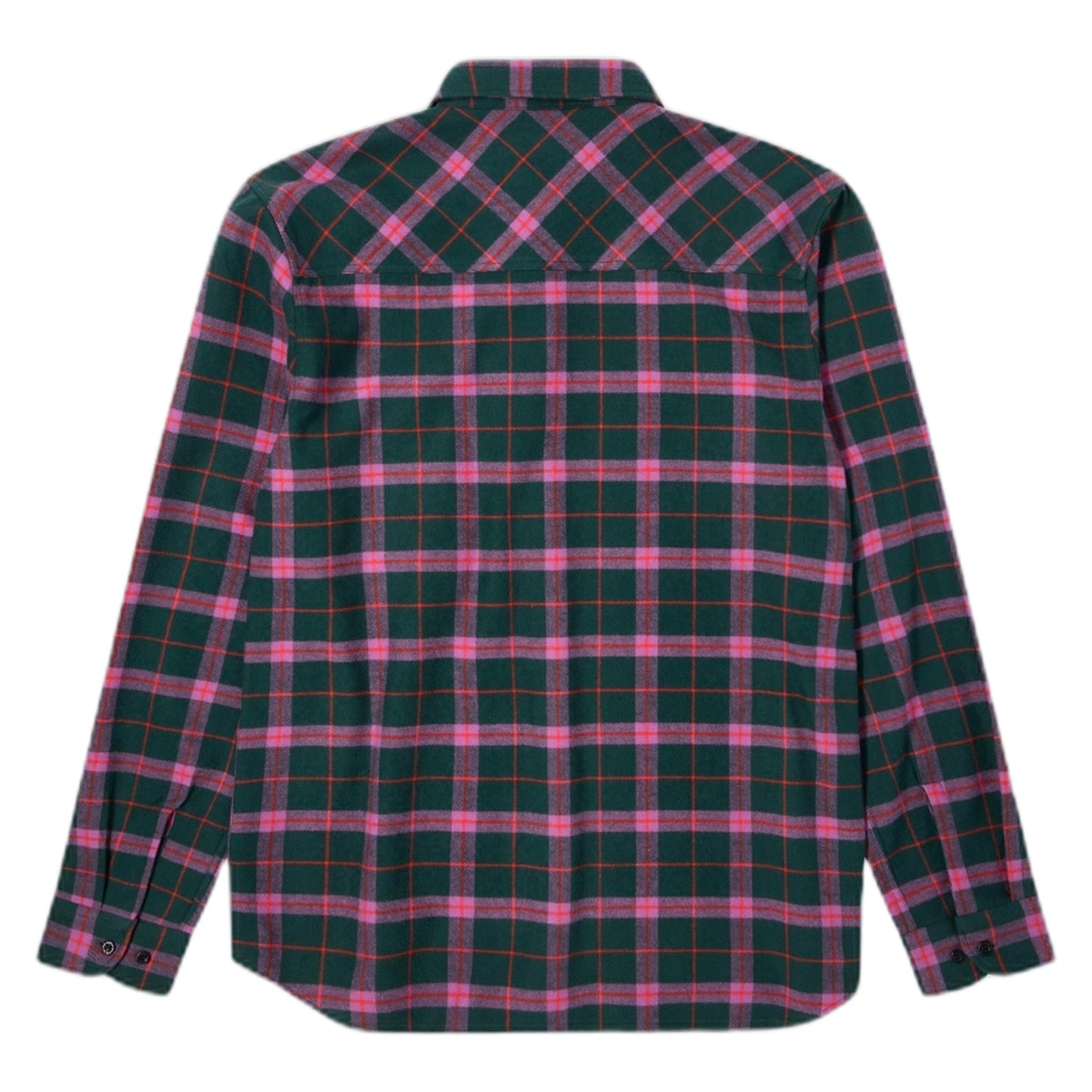 Camicia Edwin Millenium Shirt Ls - Green/Purple/Red - Camicie di Edwin | Francis Concept