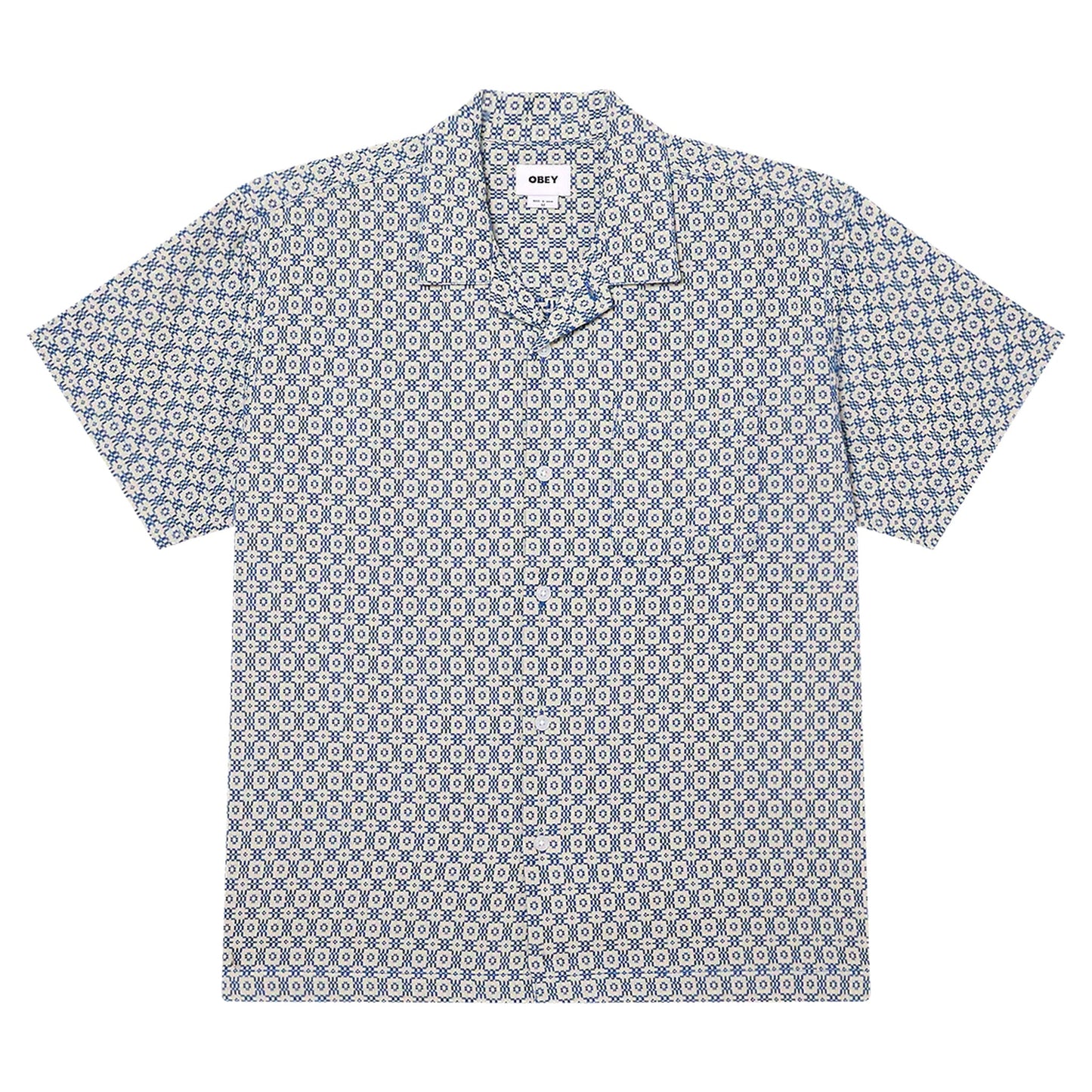 Camicia Obey Adrian Woven - Unbleached Multi-Francis Concept