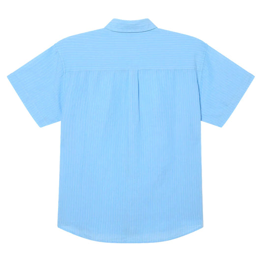 Camicia Obey Barry Woven - Sky Blue Multi-Francis Concept