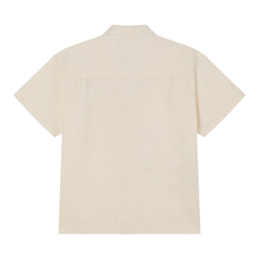 Camicia Obey Frances Woven SS - Unbleached Multi - Camicie di Obey | Francis Concept