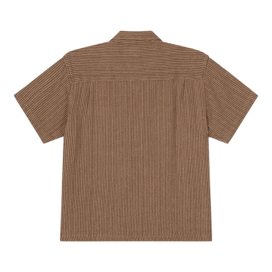Camicia Obey Horace Woven SS - Unbleached Multi - Camicie di Obey | Francis Concept