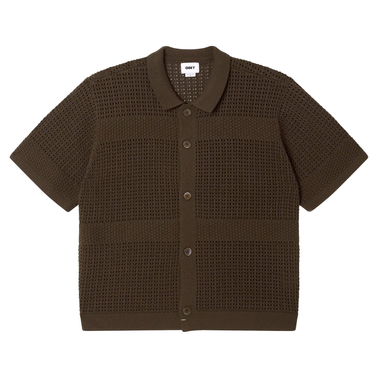 Camicia Obey Zach Sweater Shirt - Marrone-Francis Concept