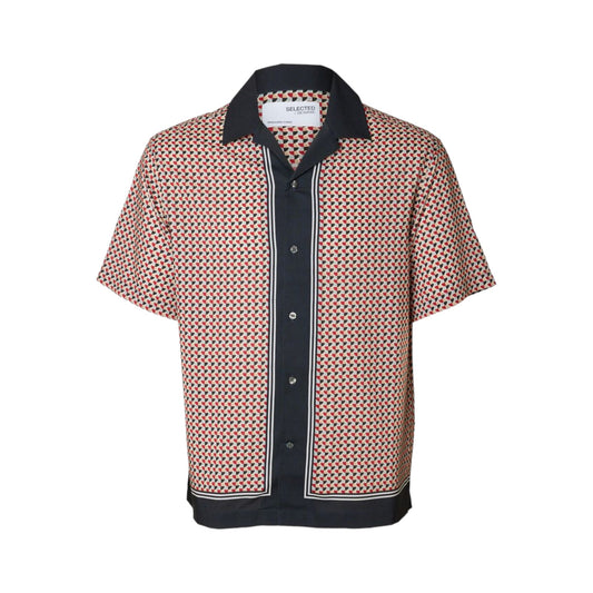 Camicia Selected Homme Bandana Shirt Resort - Sea Storm - Camicie di Selected | Francis Concept