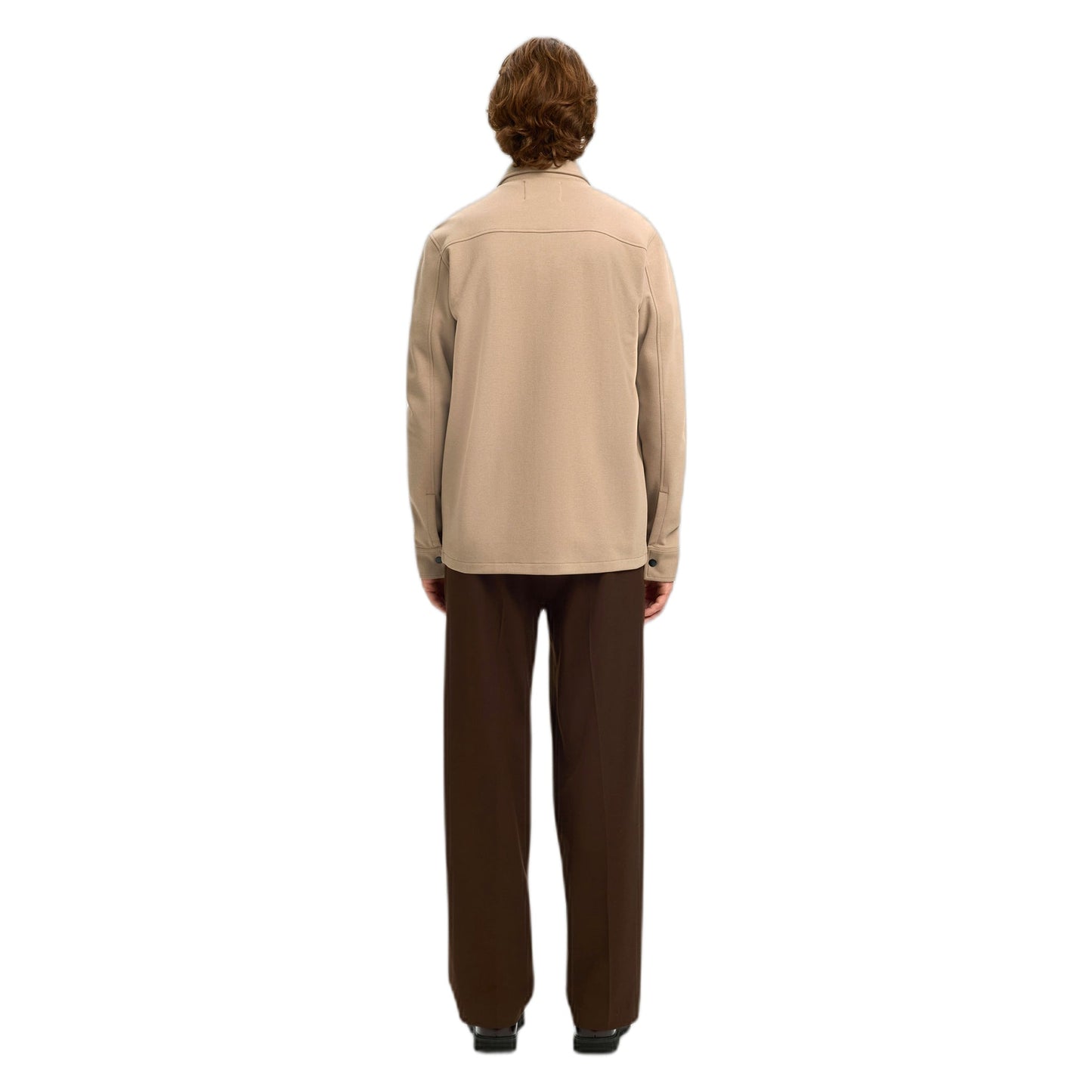 Camicia Selected Homme Jackie Sweat Jacket - Marrone-Francis Concept