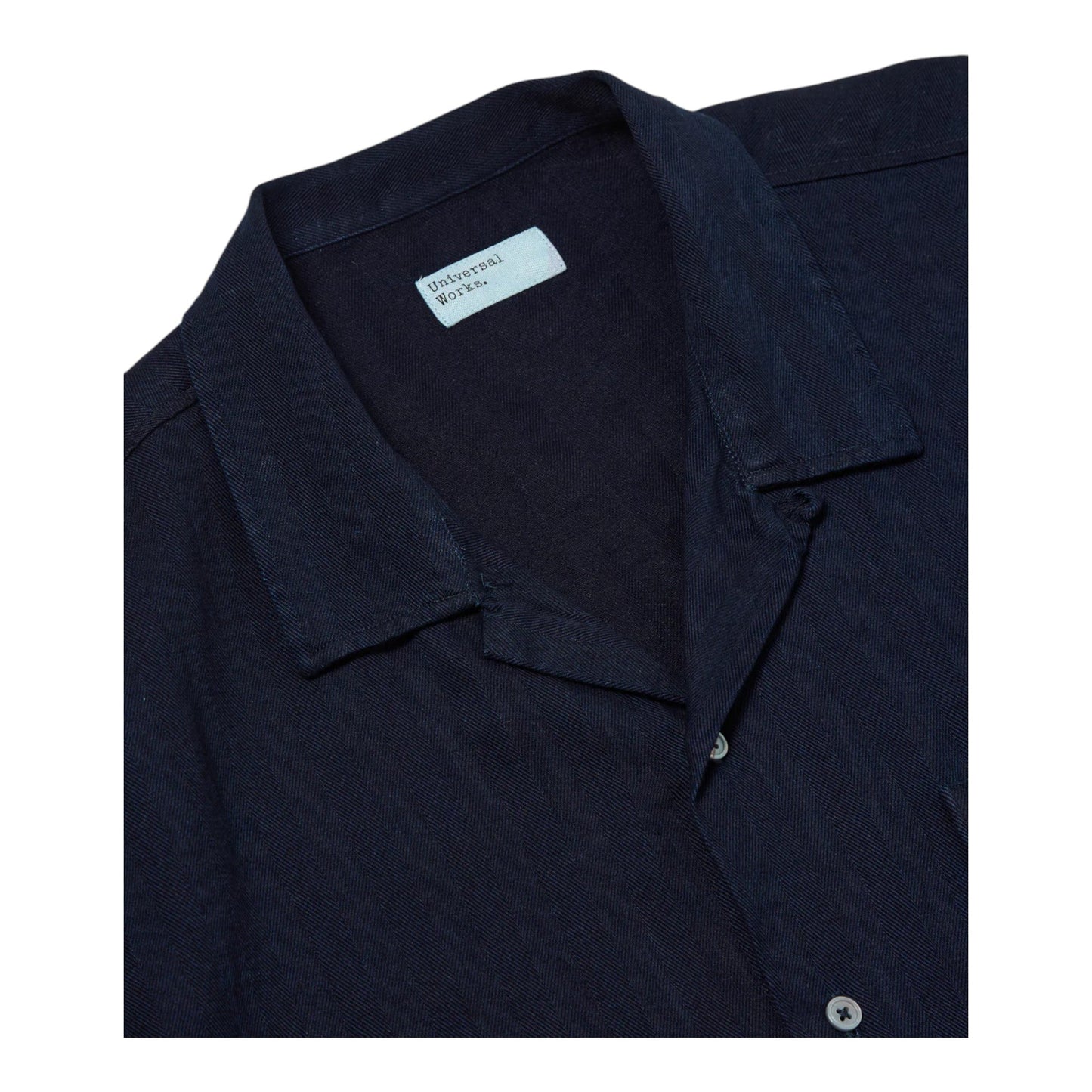 Camicia Universal Works Road Shirt - Washed Indigo - Camicie di Universal Works | Francis Concept