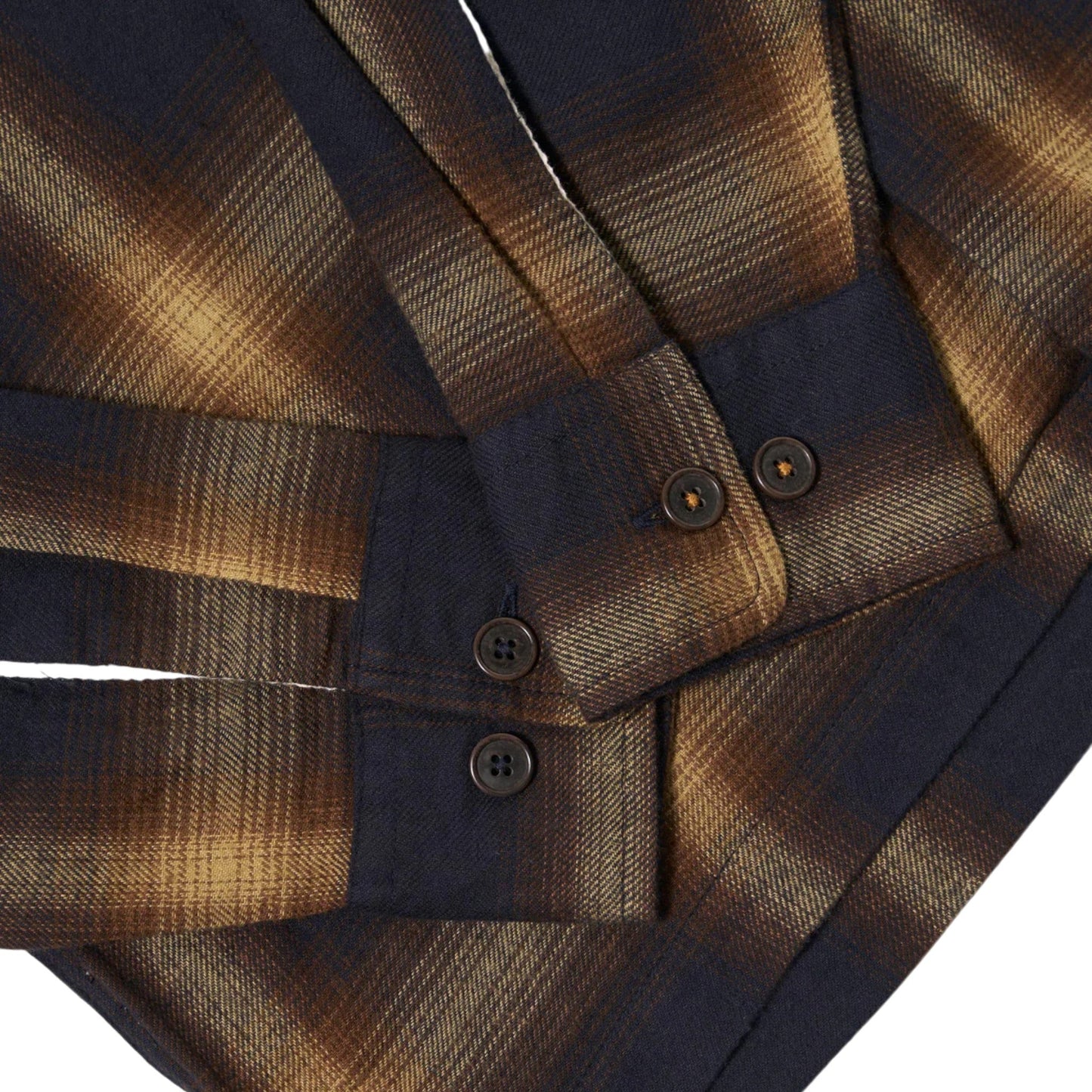 Camicia Universal Works Utility Shirt Canyon Check - Navy - Camicie di Universal Works | Francis Concept