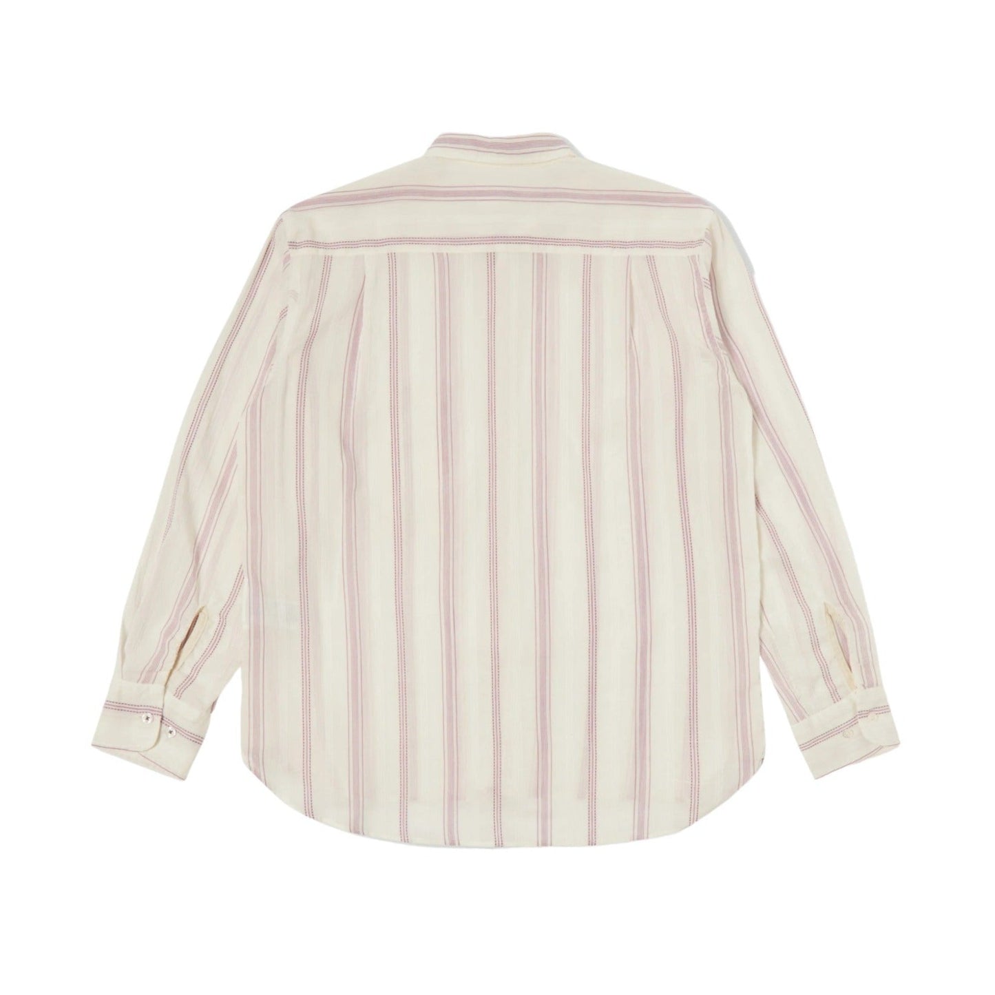 Camicia Uomo Universal Works Hendrix Curry Stripe Square Pocket Shirt - Bianco - Camicie di Universal Works | Francis Concept