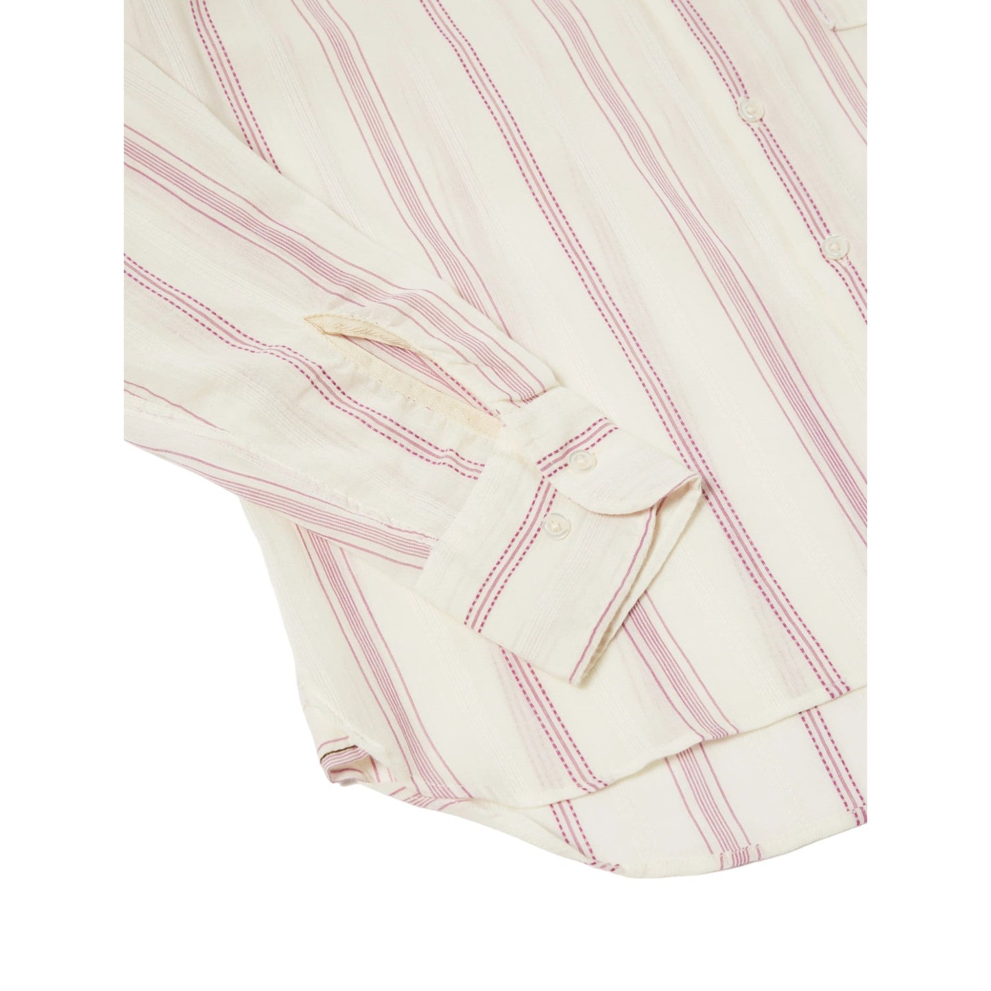 Camicia Uomo Universal Works Hendrix Curry Stripe Square Pocket Shirt - Bianco - Camicie di Universal Works | Francis Concept