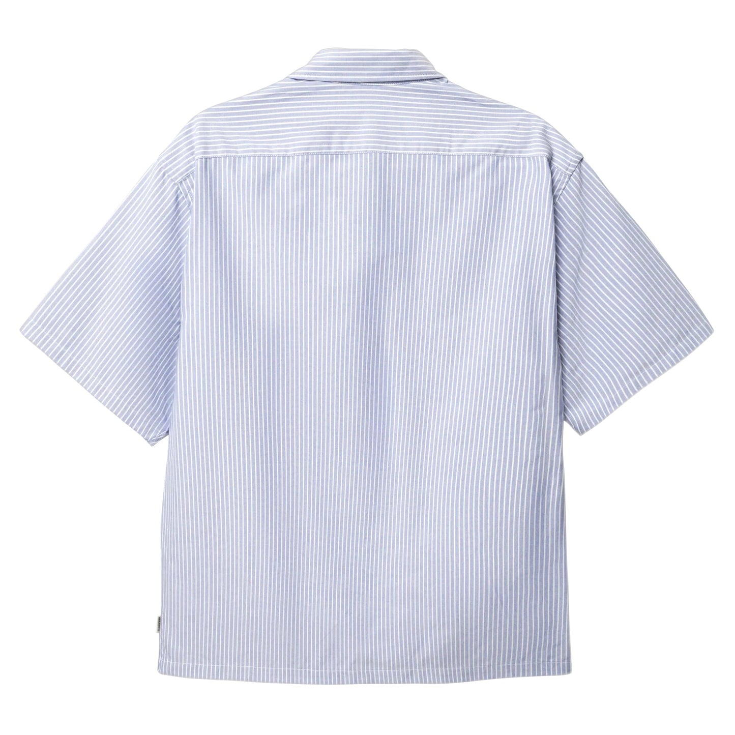 Camicia Woodbird Wang OX Flower Shirt - Light Blue-Francis Concept