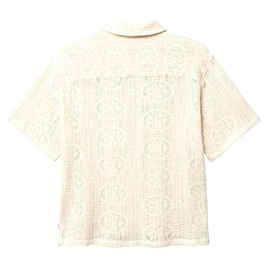 Camicia Woodbird WBWang Knit Shirt - Off White-Francis Concept