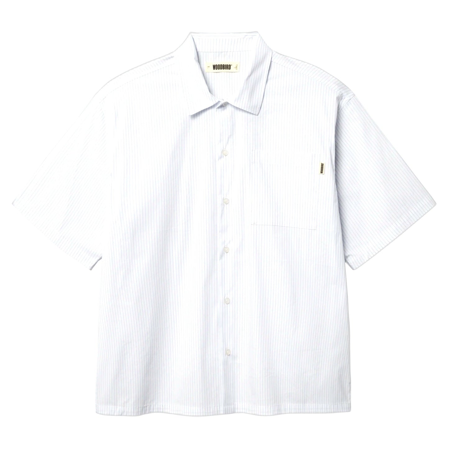 Camicia Woodbird WBWang Wok Shirt - Light Blue-Francis Concept