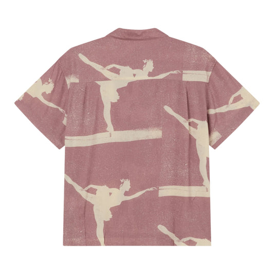 Camicia Obey Jacques Woven SS - Mauve Multi