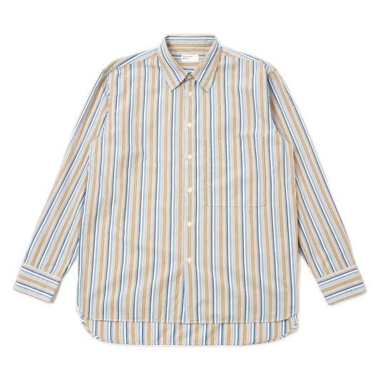 Camivcia Universal Works Square Pocket Shirt Pop Multi Stripe - Multi