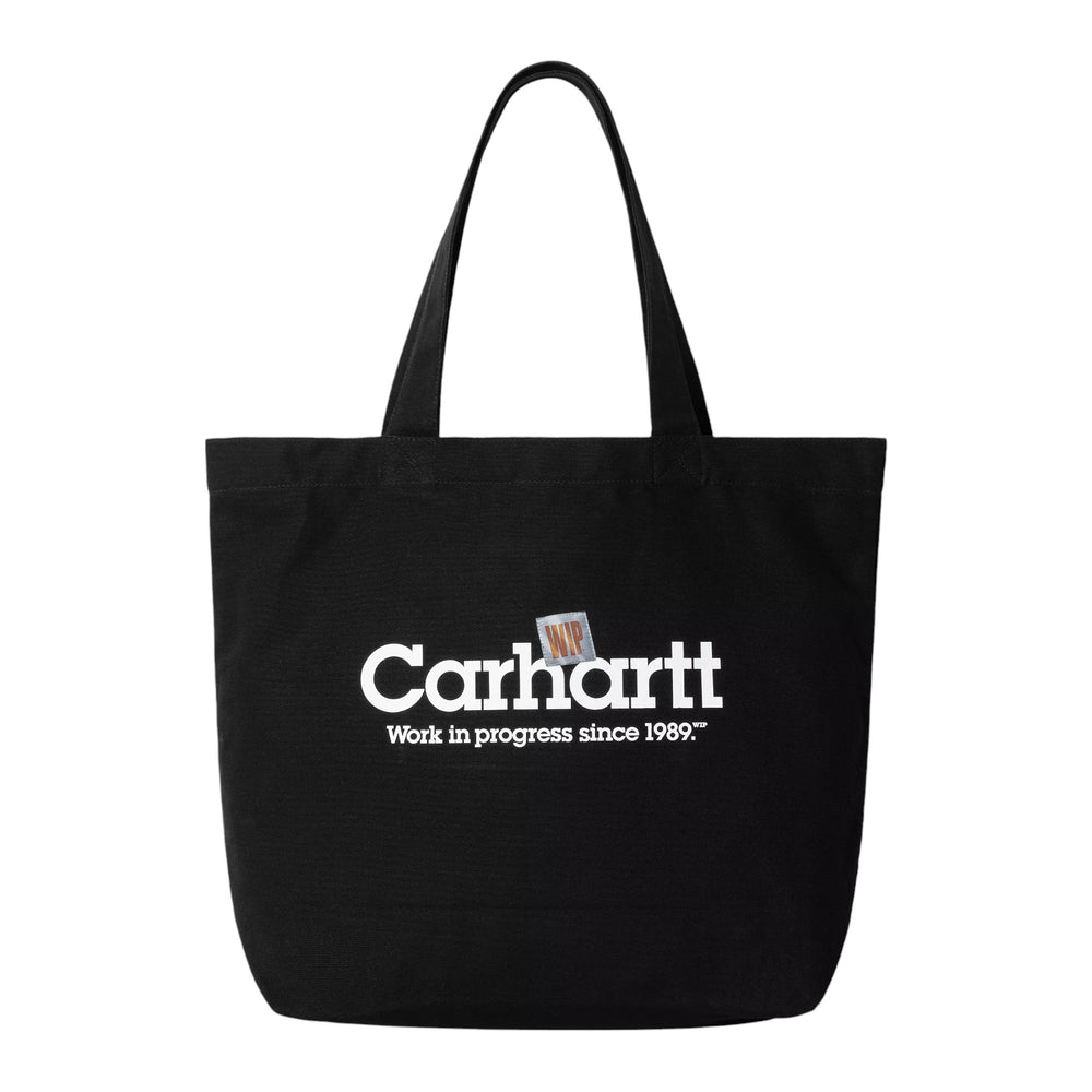 Carhartt Wip Canvas Graphic Tote Large - Black