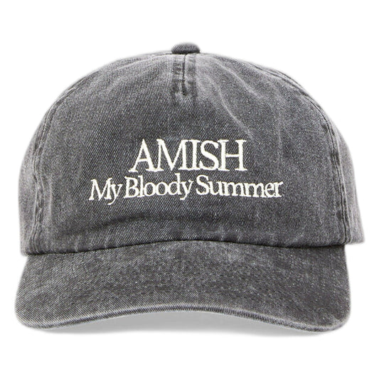 Cappello Amish Baseball Cap Gab. Delave - Vintage Black-Francis Concept