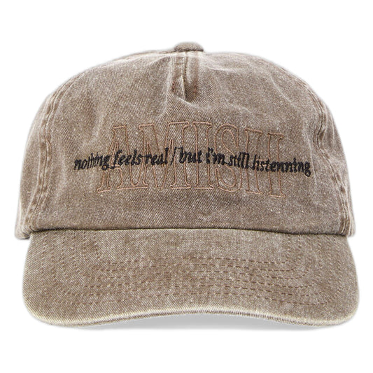 Cappello Amish Baseball Cap Gab. Delave - Vintage Brown-Francis Concept