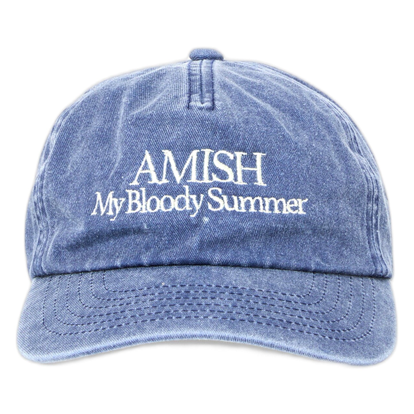 Cappello Amish Baseball Cap Gab. Delave - Vintage Denim-Francis Concept