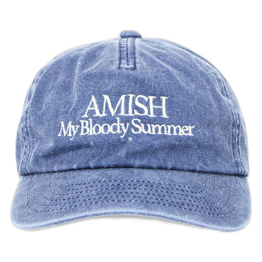 Cappello Amish Baseball Cap Gab. Delave - Vintage Denim-Francis Concept