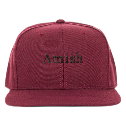 Cappello Amish Baseball Cap Twill - Burgundy - Cappelli di Amish | Francis Concept