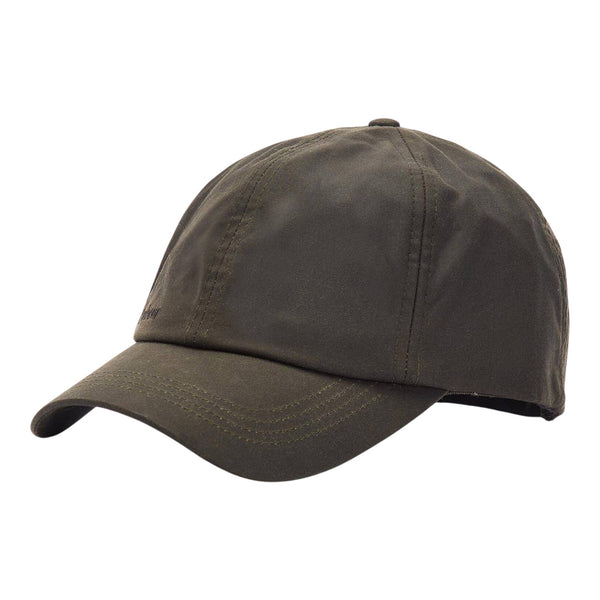 Cappello Barbour Wax Sports Cap - Olive - Cappelli di Barbour | Francis Concept