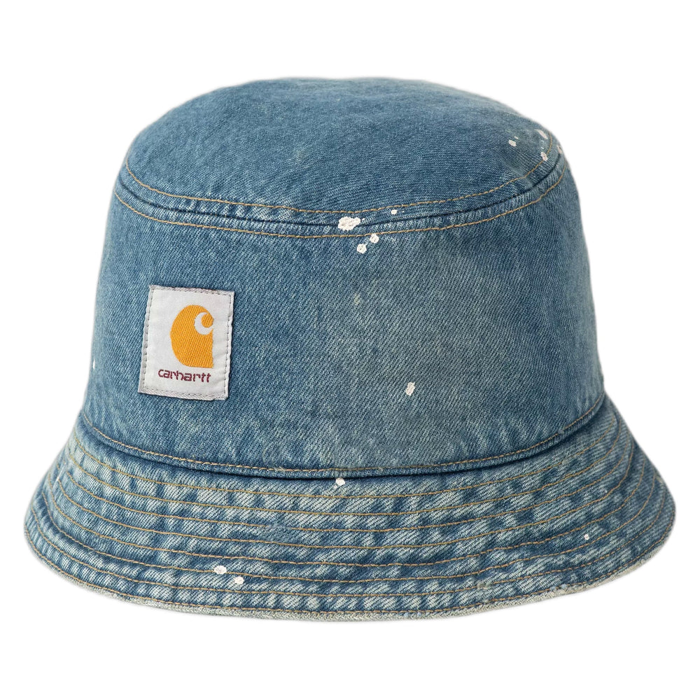 Cappello Carhartt Wip Belmar Bucket Hat - Blue destroy wash, splatter