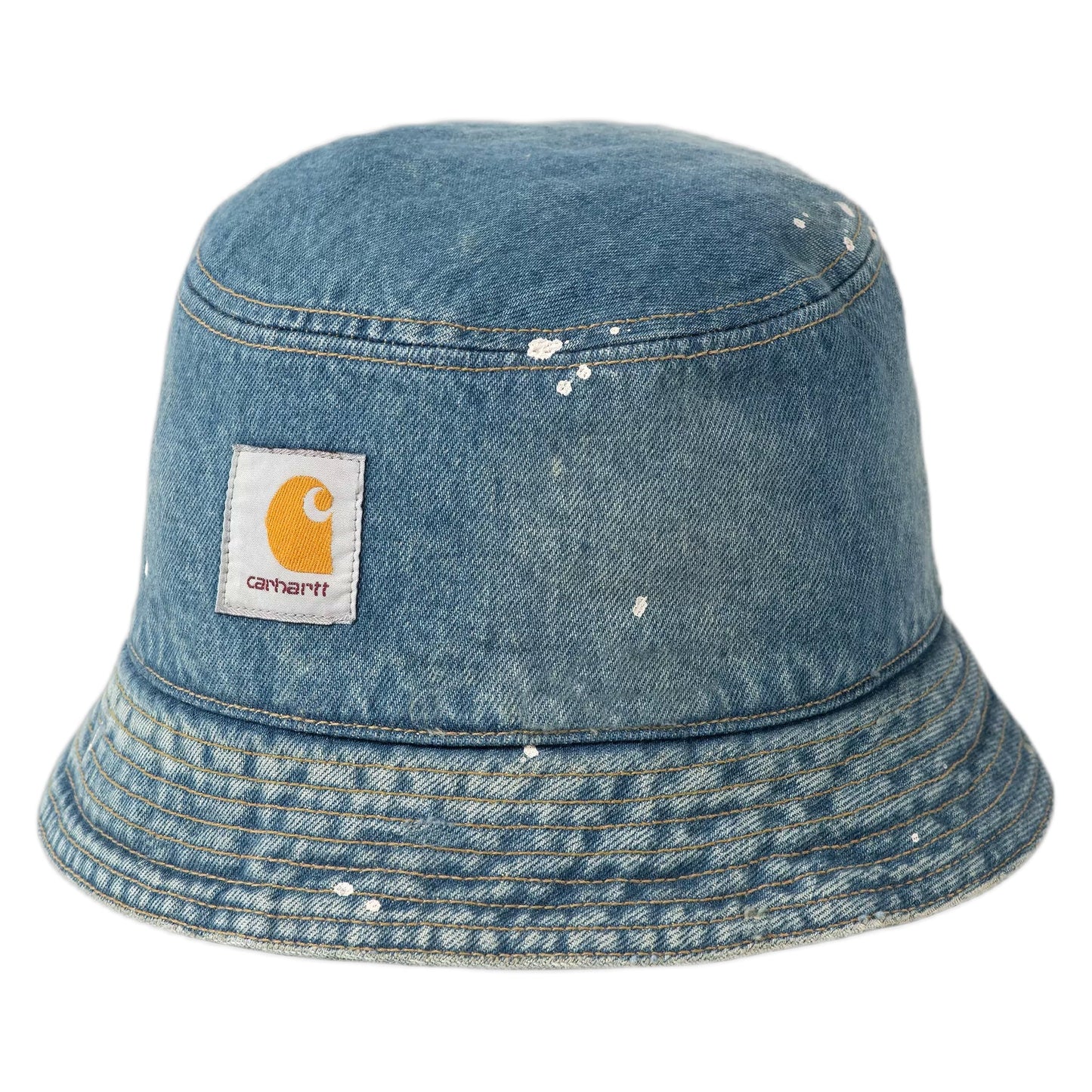 Cappello Carhartt Wip Belmar Bucket Hat - Blue destroy wash, splatter