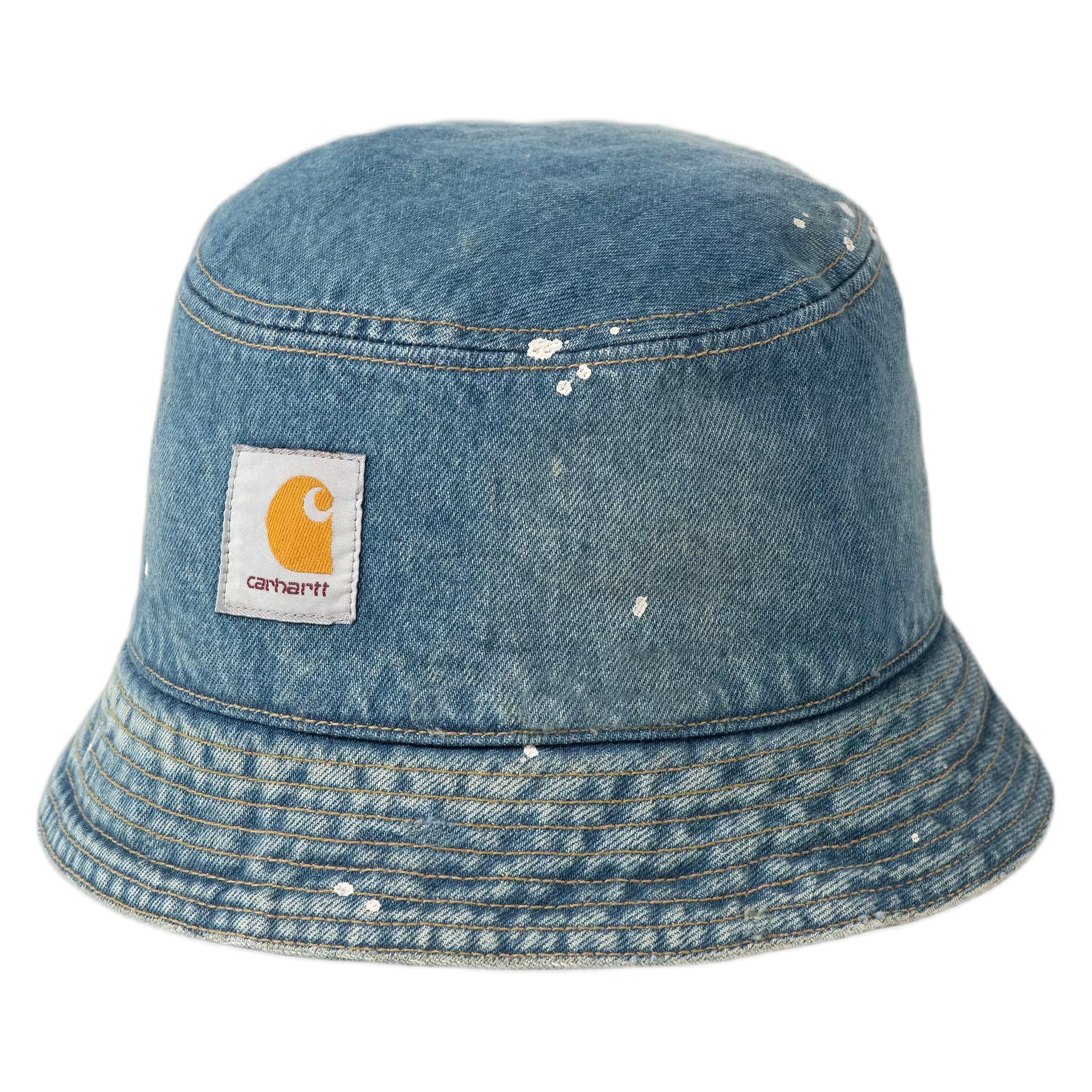 Cappello Carhartt Wip Belmar Bucket Hat - Blue destroy wash, splatter - Cappelli di Carhartt Wip | Francis Concept
