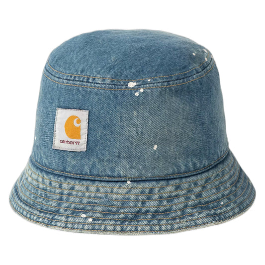 Cappello Carhartt Wip Belmar Bucket Hat - Blue destroy wash, splatter