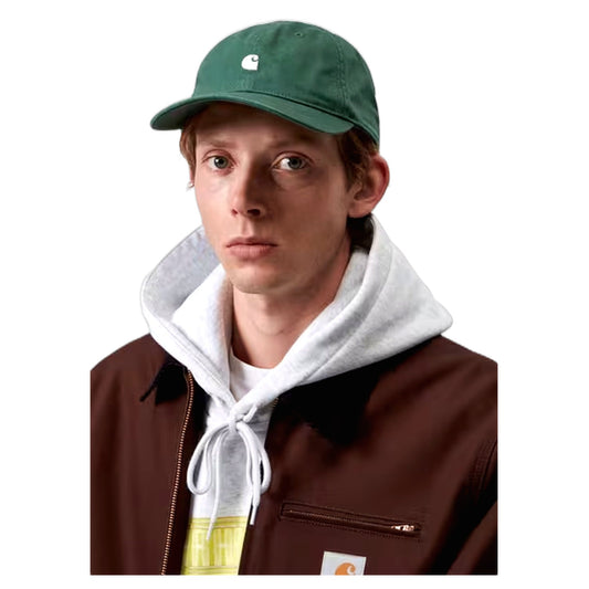 Cappello Carhartt Wip Madison Logo Cap - Dark Fir / Wax - Cappeli di Carhartt Wip | Francis Concept