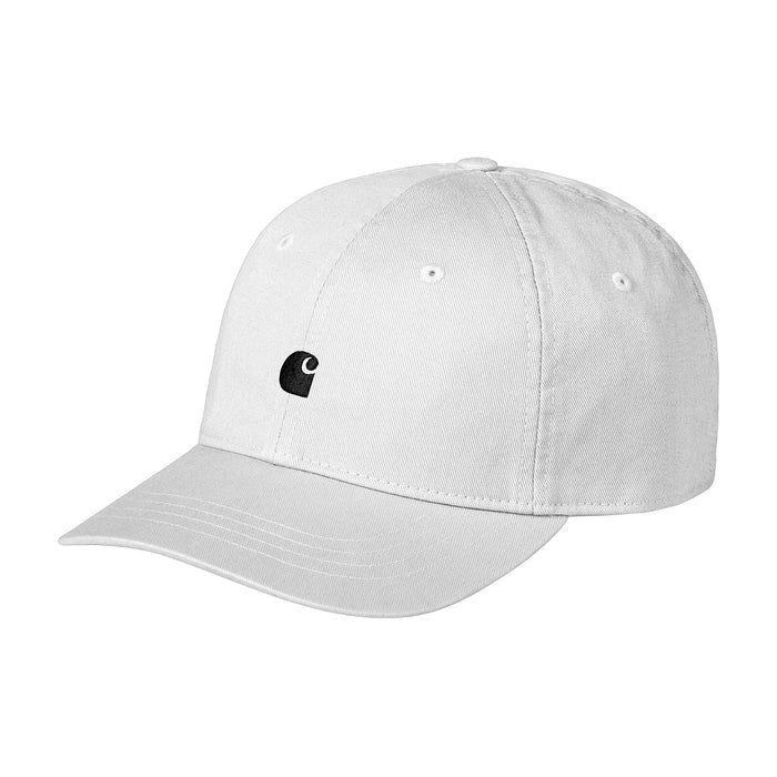 Cappello Carhartt Wip Madison Logo Cap - White / Black-Francis Concept