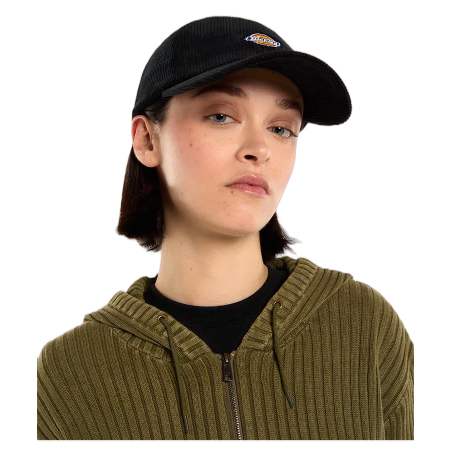Cappello Dickies Hardwick Corduroy Cap - Black - Cappelli di Dickies | Francis Concept