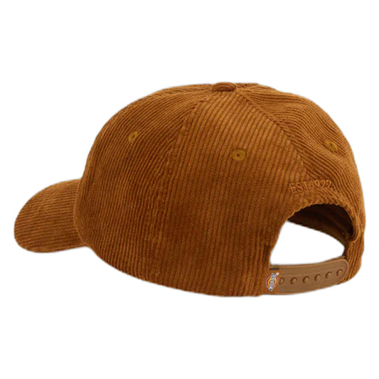 Cappello Dickies Hardwick Corduroy Cap - Brown Duck - Cappelli di Dickies | Francis Concept