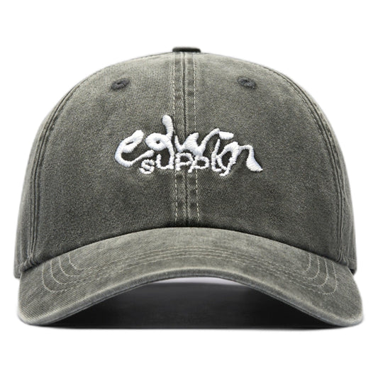 Cappello Edwin Soft Washed 6 Panel Cap - Black - Cappelli di Edwin | Francis Concept