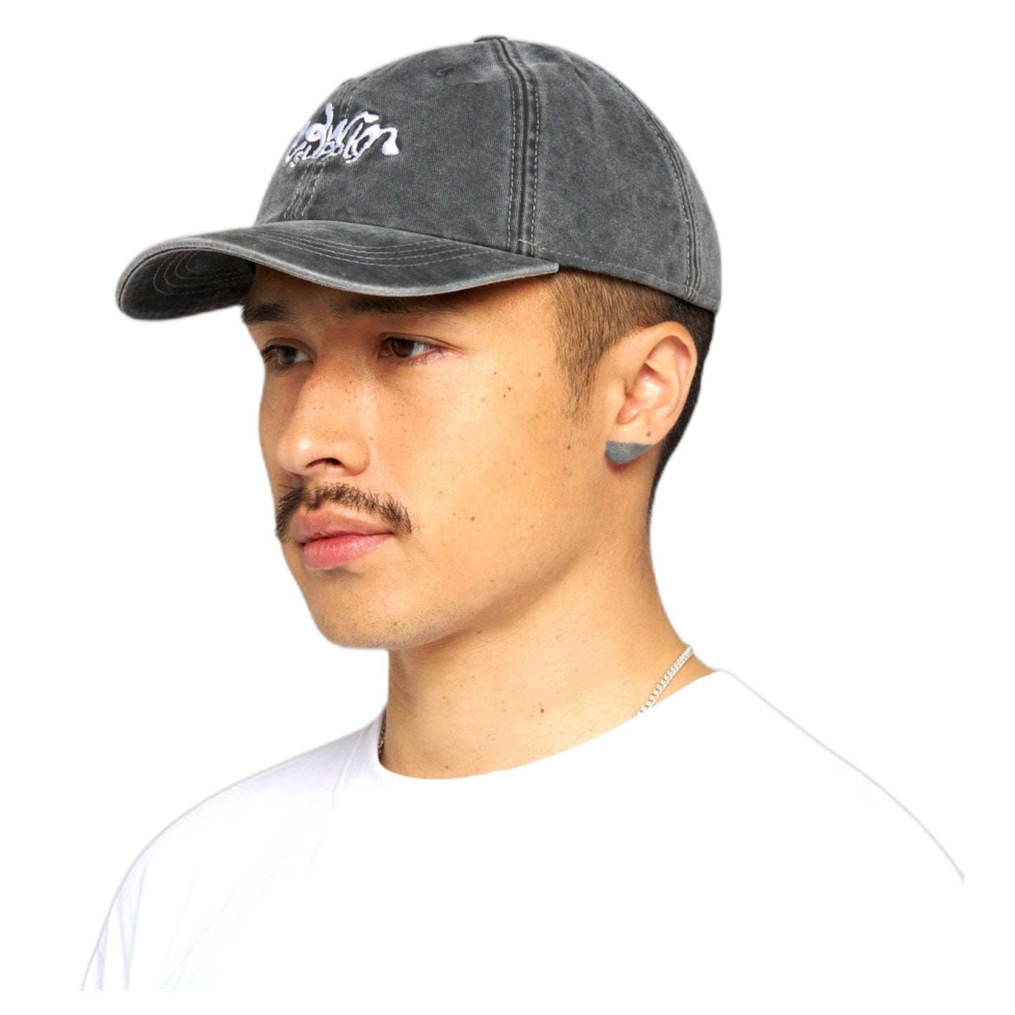 Cappello Edwin Soft Washed 6 Panel Cap - Black-Francis Concept