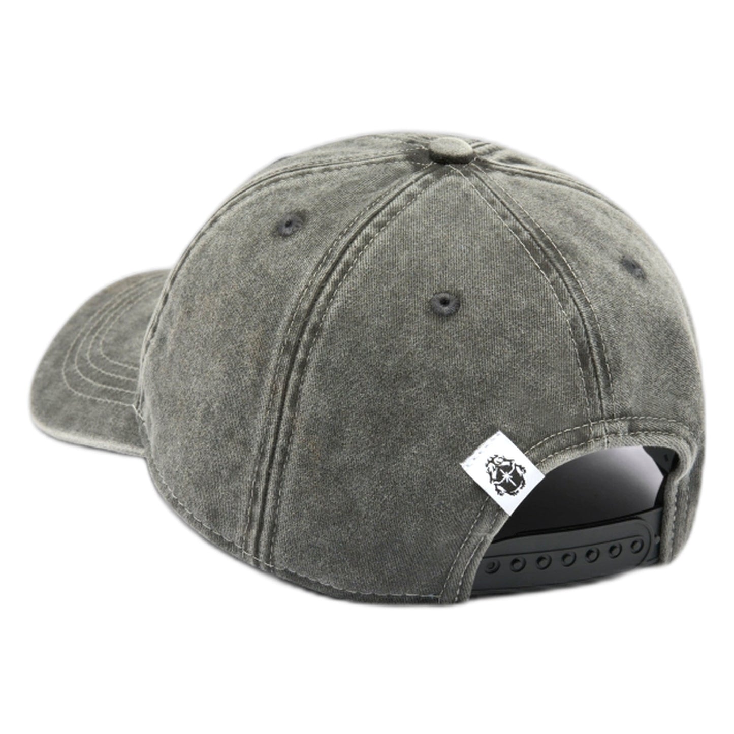 Cappello Edwin Soft Washed 6 Panel Cap - Black-Francis Concept