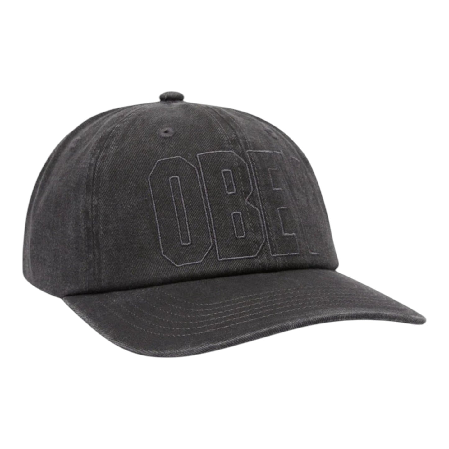 Cappello Obey Pigment Nova 6 Panel Velcro Back - Black - Cappelli di Obey | Francis Concept