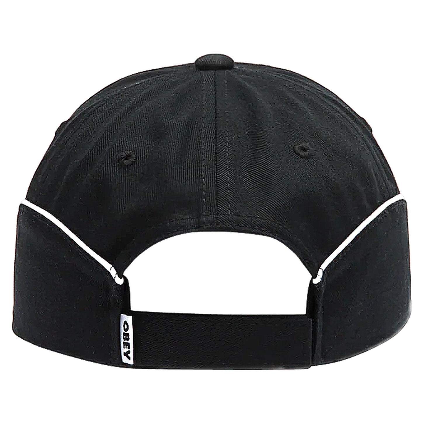 Cappello Obey Rewind 6 Panel Velcroback - Black - Cappelli di Obey | Francis Concept