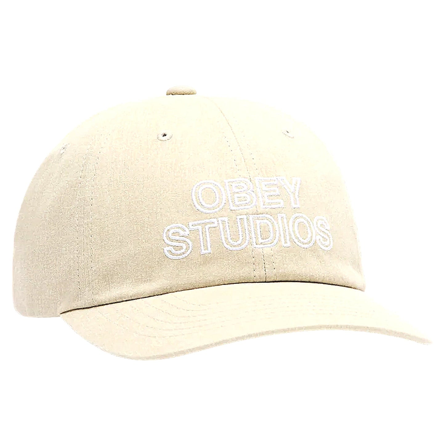 Cappello Obey Studios & Panel Strapback - Faded Khaki - Cappelli di Obey | Francis Concept