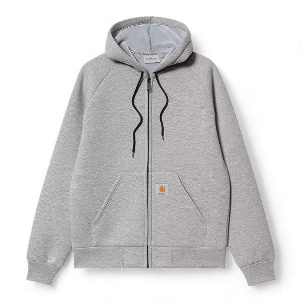 Carhartt Wip Car-Lux Hooded Jacket-Grey Heather