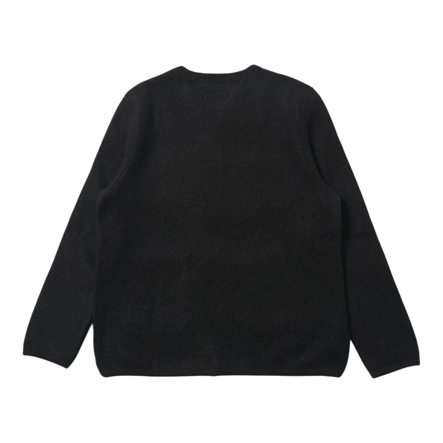 Cardigan Universal Works Wool Fleece - Black - Giacca di Universal Works | Francis Concept