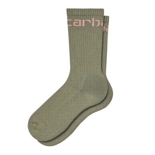Carhartt Wip Carhartt Socks - Dundee / Glassy Pink