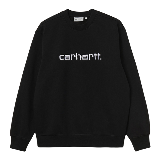 Carhartt Wip Carhartt Sweat - Black / White Francis Concept