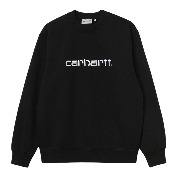 Carhartt Wip Carhartt Sweat - Black / White Francis Concept