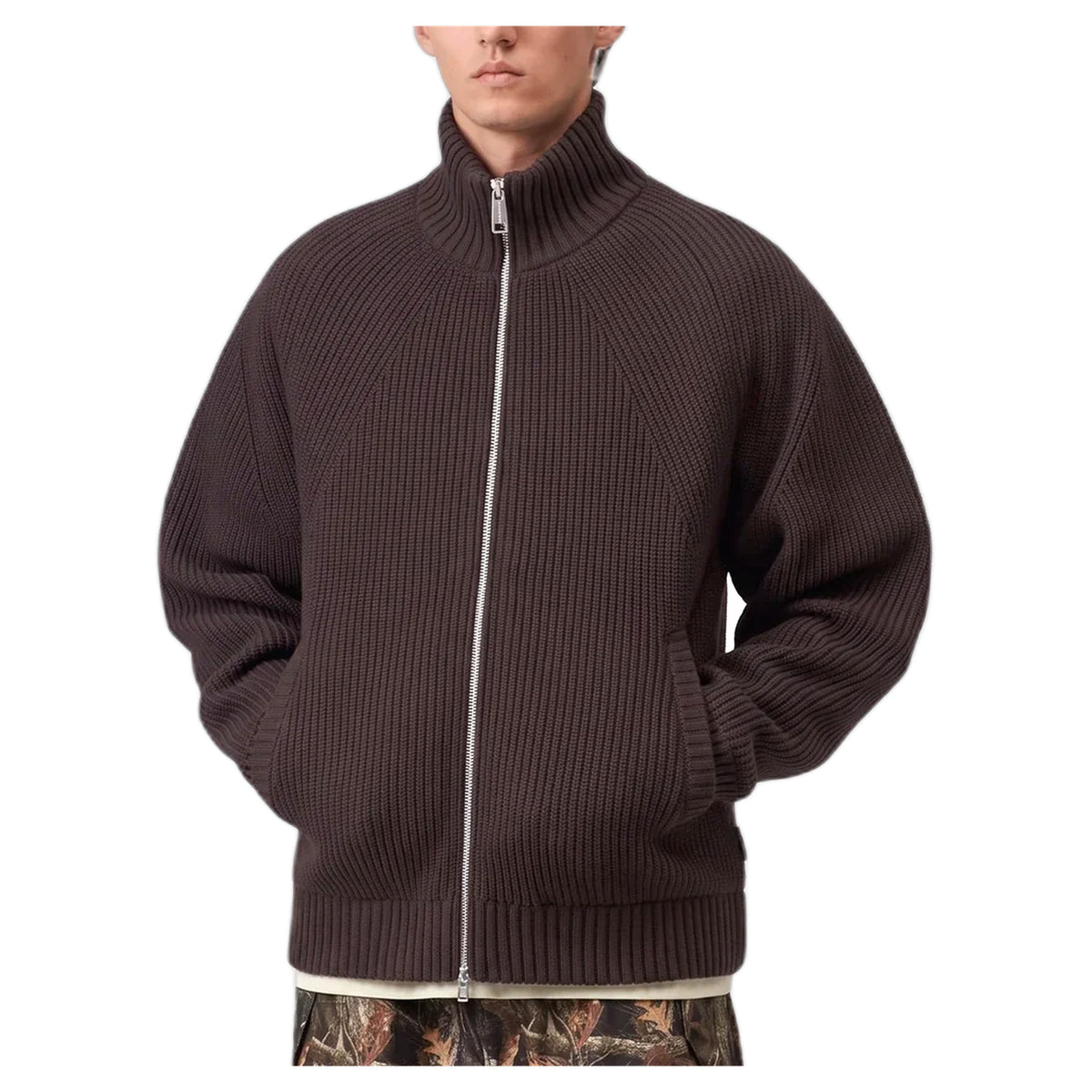 Giacca Carhartt Wip Banley Sweater Jacket - Palisander